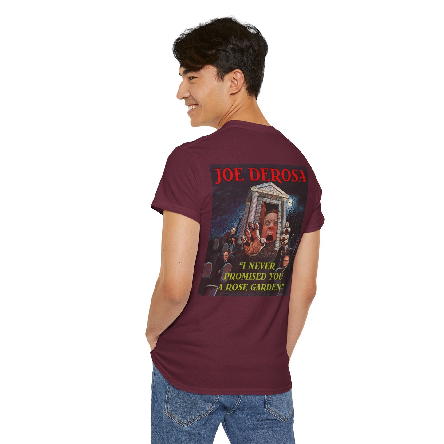 Joe DeRosa Unisex Heavy Cotton Tee, Humor Apparel