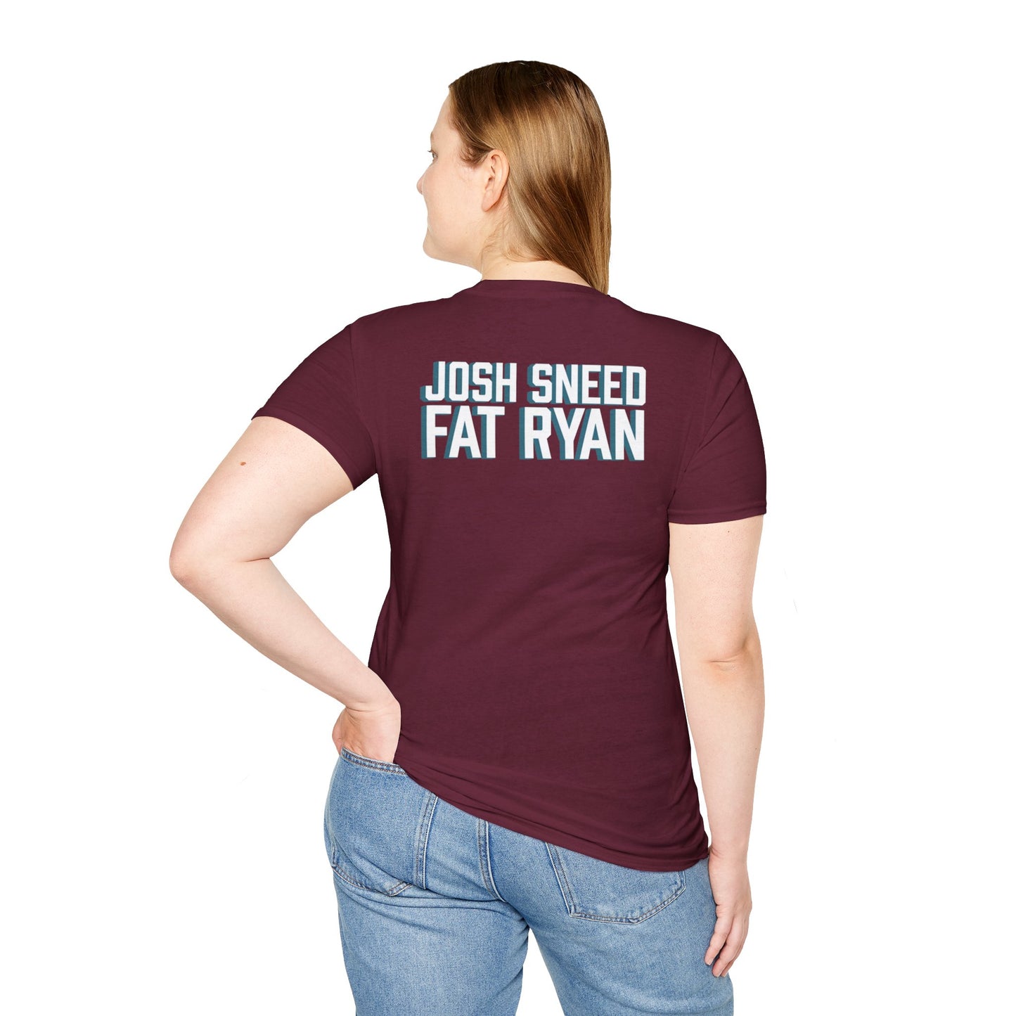 Josh Sneed's Fat Ryan Comedy T-Shirt, Unisex Softstyle T-Shirt, Casual Wear