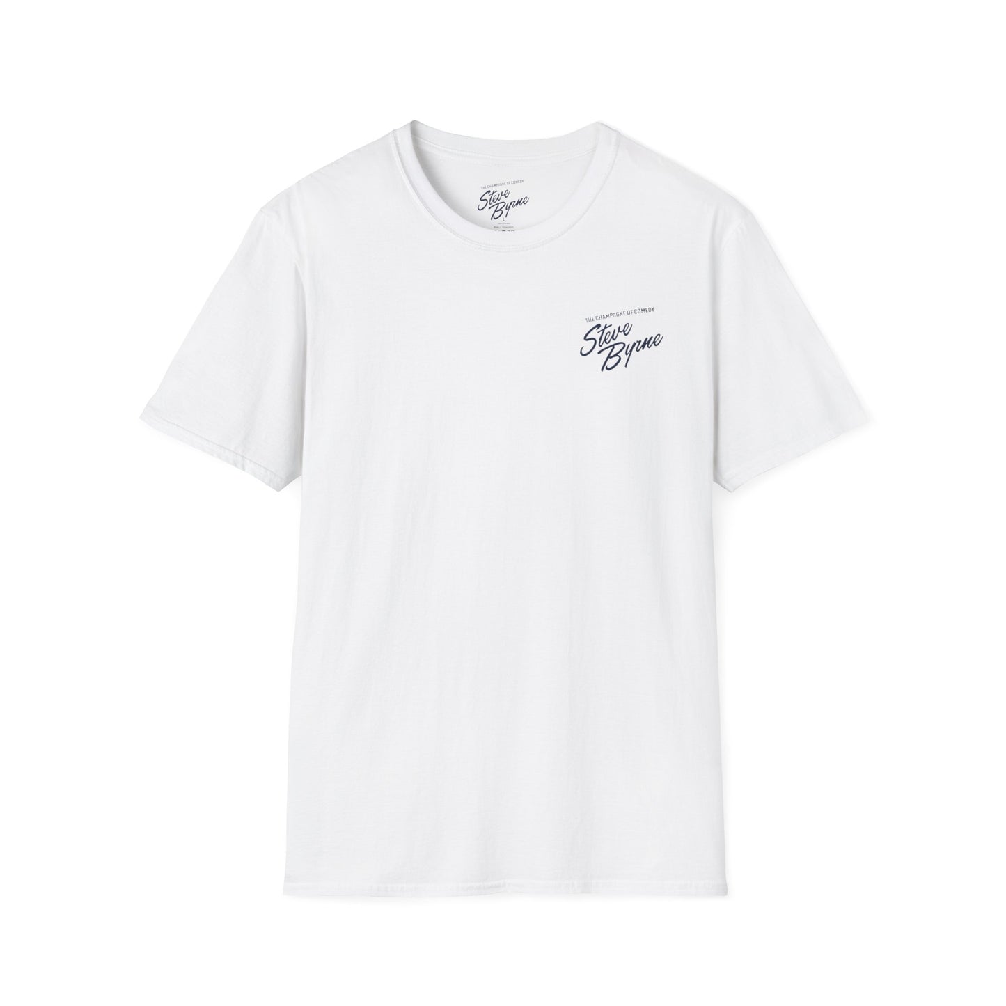 Steve Byrne Comedy Special Violent Moderate Official T-Shirt | Unisex Softstyle Tee, Gift for Comedy Lovers, Funny T-Shirt for Shows, Unique Casual Wear