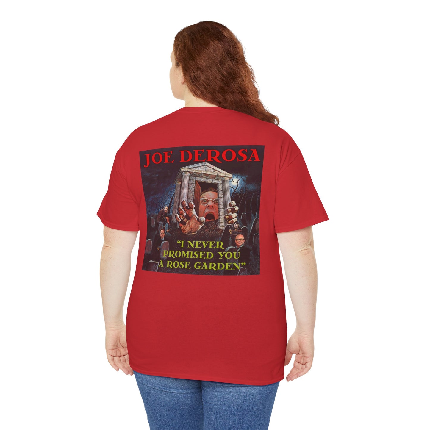 Joe DeRosa Unisex Heavy Cotton Tee, Humor Apparel