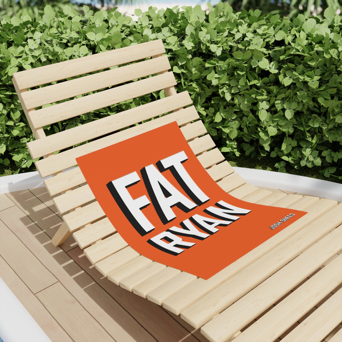 You + The Pool + Fat Ryan beach towel options