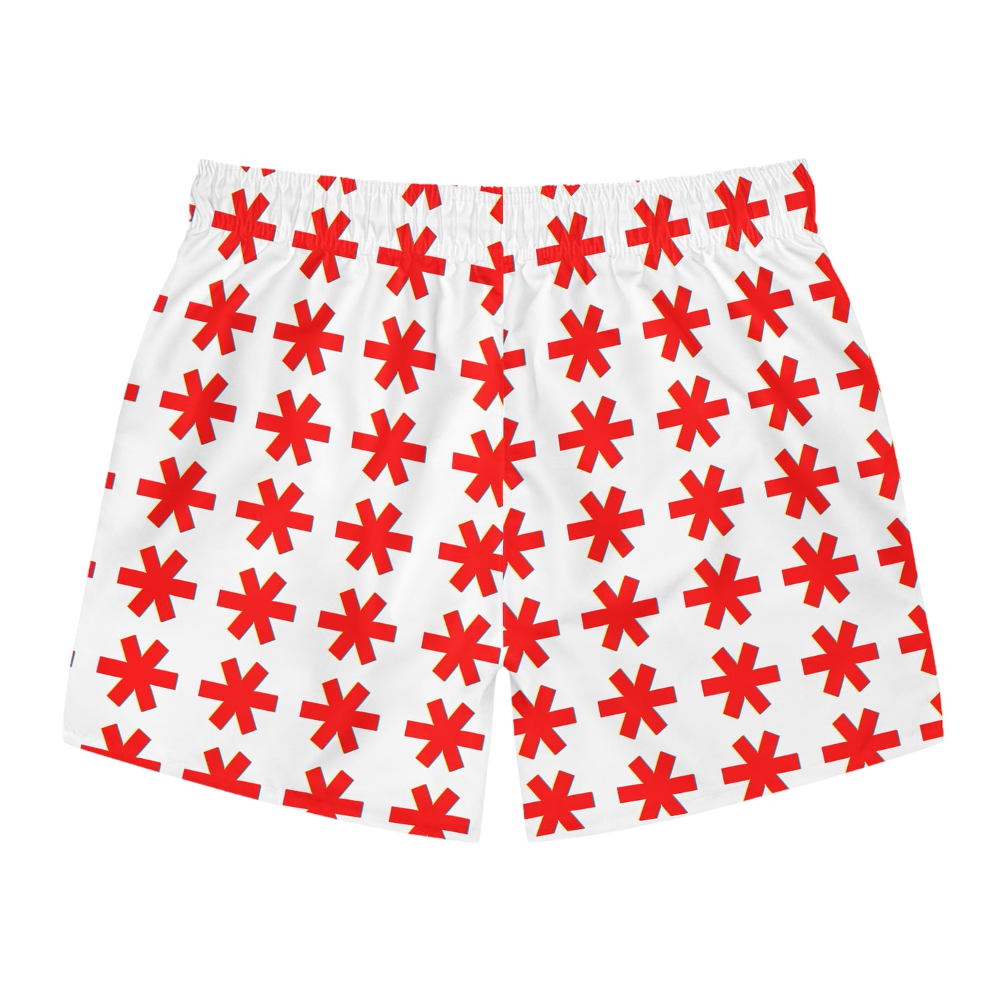 Vibrant Floral Swim Trunks, Beachwear, Summer Vacation, Pool Party, Men’s Swim Shorts, Trendy Swimwear