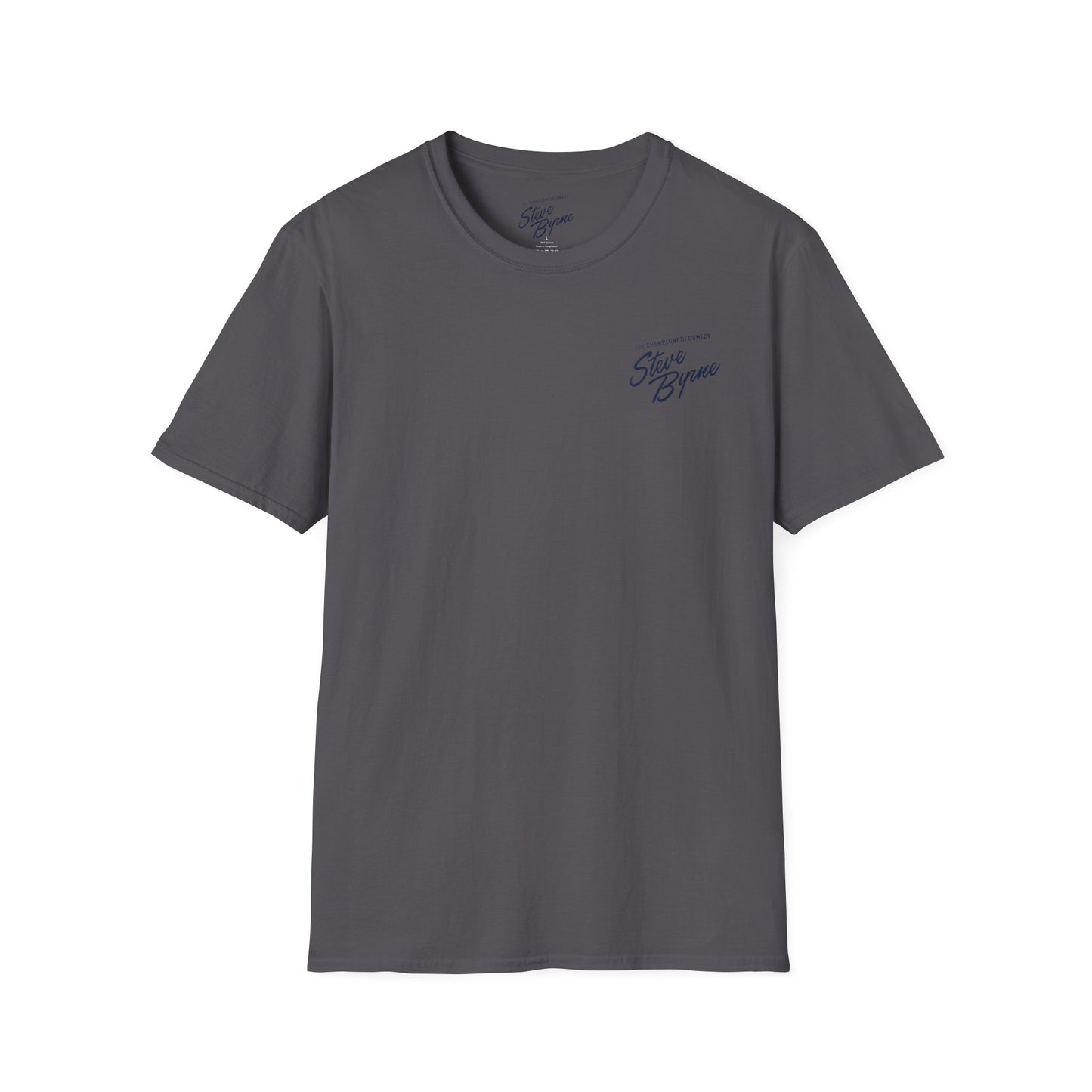 Steve Byrne Comedy Special Violent Moderate Official T-Shirt | Unisex Softstyle Tee, Gift for Comedy Lovers, Funny T-Shirt for Shows, Unique Casual Wear