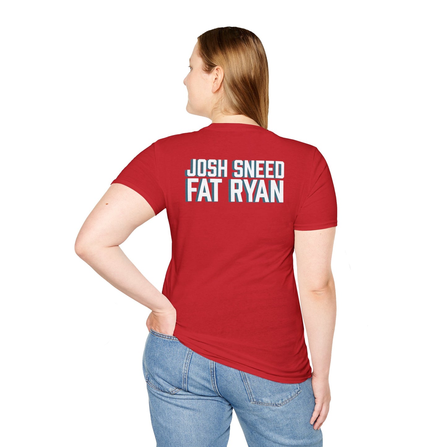 Josh Sneed's Fat Ryan Comedy T-Shirt, Unisex Softstyle T-Shirt, Casual Wear