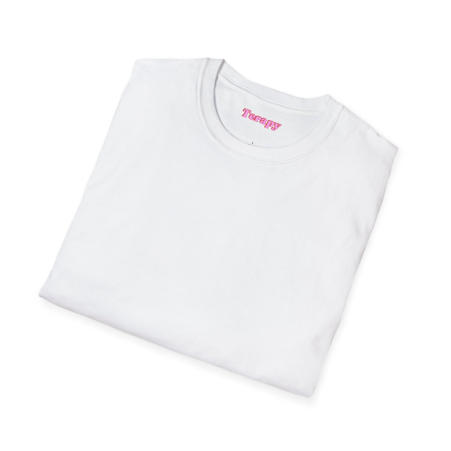 Katie Boyles Terapy Vibes Unisex Softstyle T-Shirt - Self-Care Reminder, Fun Summer Tee, Relaxation Apparel