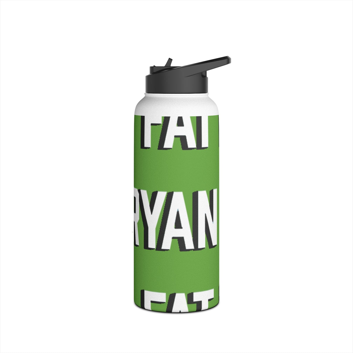Stay hydrated this summer with the official "Fat Ryan" Green Stainless Steel Water Bottle and Eco-Friendly Travel Mug.