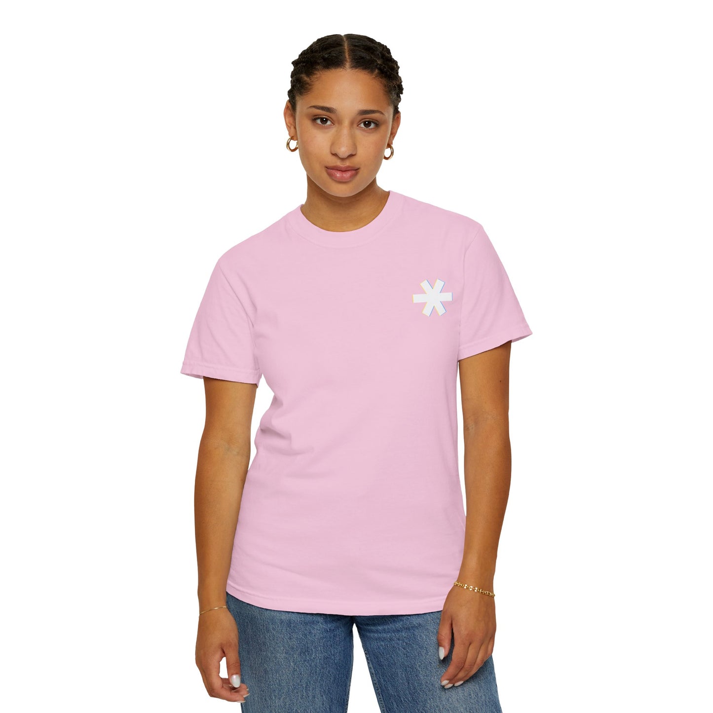 Garment-Dyed T-Shirt, Casual Wear, Beach Vibes, Relaxed Fit, Summer Essential, Everyday Style