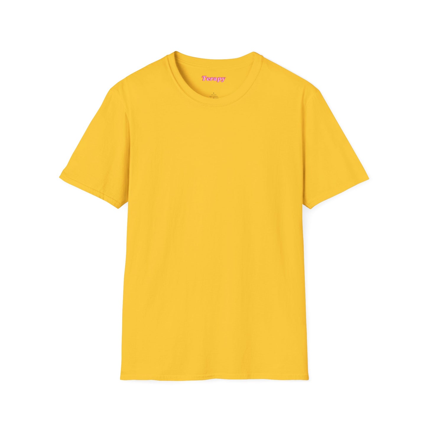 Katie Boyles Terapy Vibes Unisex Softstyle T-Shirt - Self-Care Reminder, Fun Summer Tee, Relaxation Apparel