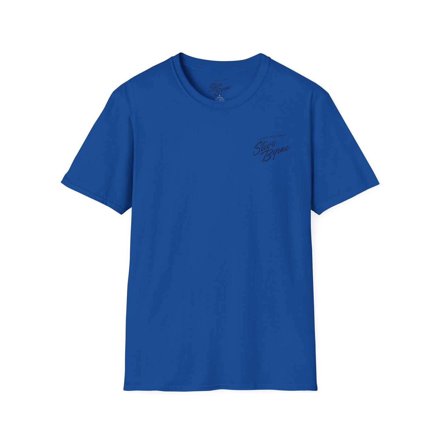 Steve Byrne Comedy Special Violent Moderate Official T-Shirt | Unisex Softstyle Tee, Gift for Comedy Lovers, Funny T-Shirt for Shows, Unique Casual Wear