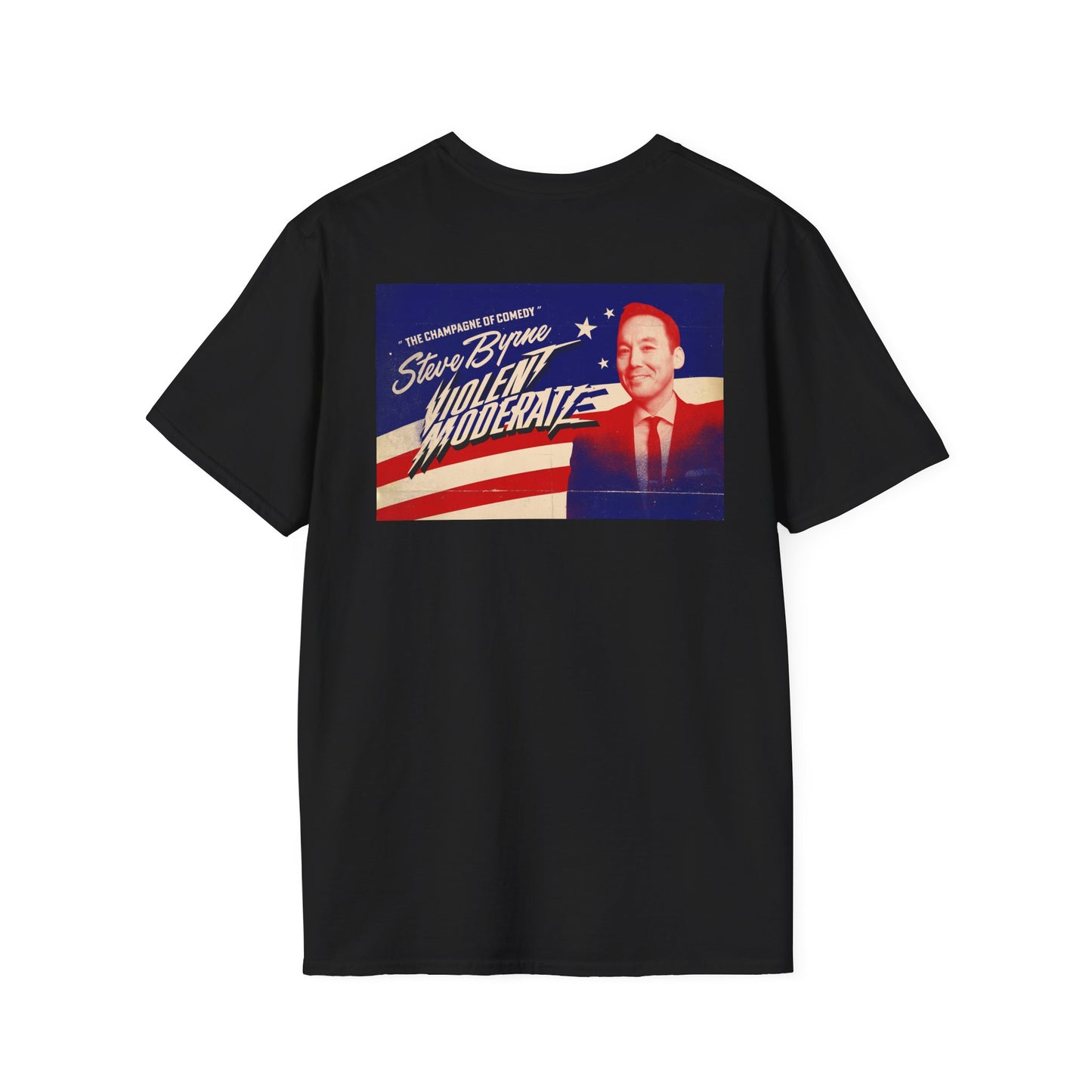 Steve Byrne Official T-Shirt | Unisex Softstyle Tee, Gift for Comedy Lovers, Funny T-Shirt for Shows, Unique Casual Wear