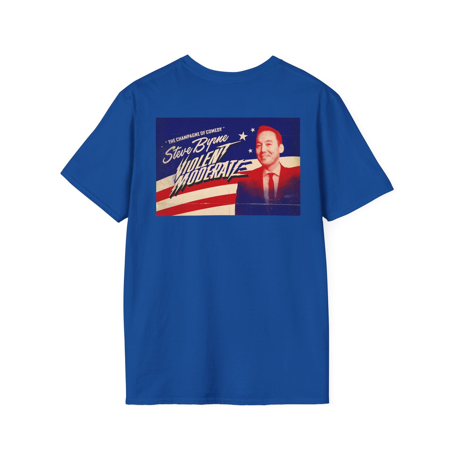 Steve Byrne Official T-Shirt | Unisex Softstyle Tee, Gift for Comedy Lovers, Funny T-Shirt for Shows, Unique Casual Wear