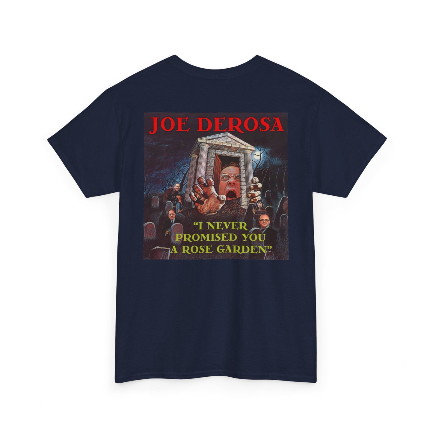 Joe DeRosa Unisex Heavy Cotton Tee, Humor Apparel