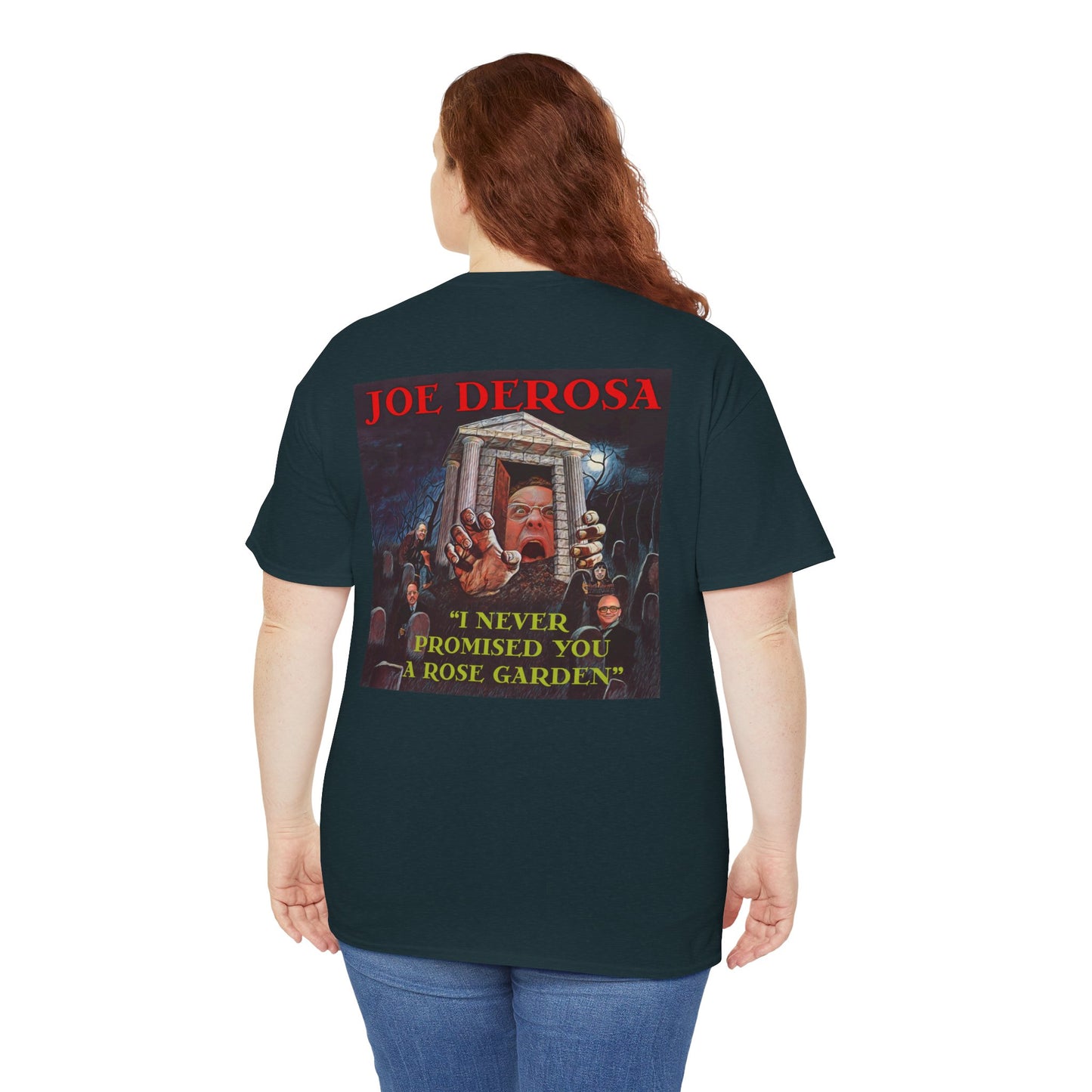 Joe DeRosa Unisex Heavy Cotton Tee, Humor Apparel