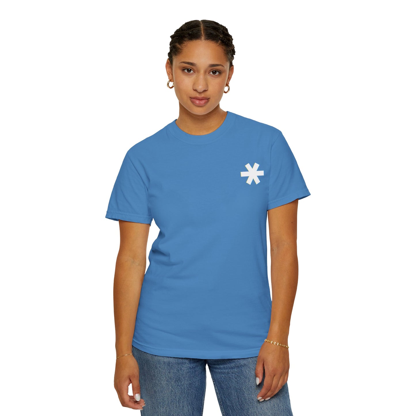 Garment-Dyed T-Shirt, Casual Wear, Beach Vibes, Relaxed Fit, Summer Essential, Everyday Style