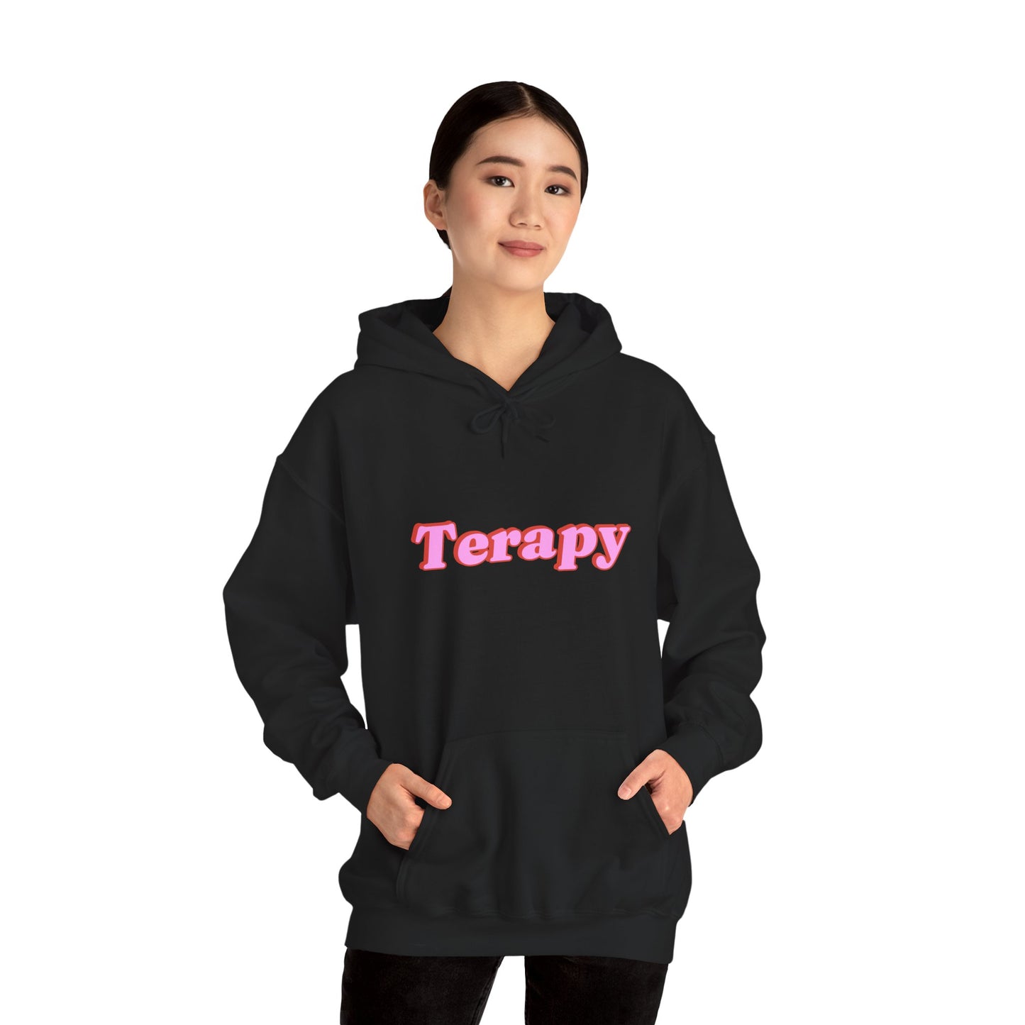 Katie Boyle's Terapy Hoodie - Cozy Unisex Sweatshirt, Self-Care, Relaxation, Comfort Wear, Chill Vibes