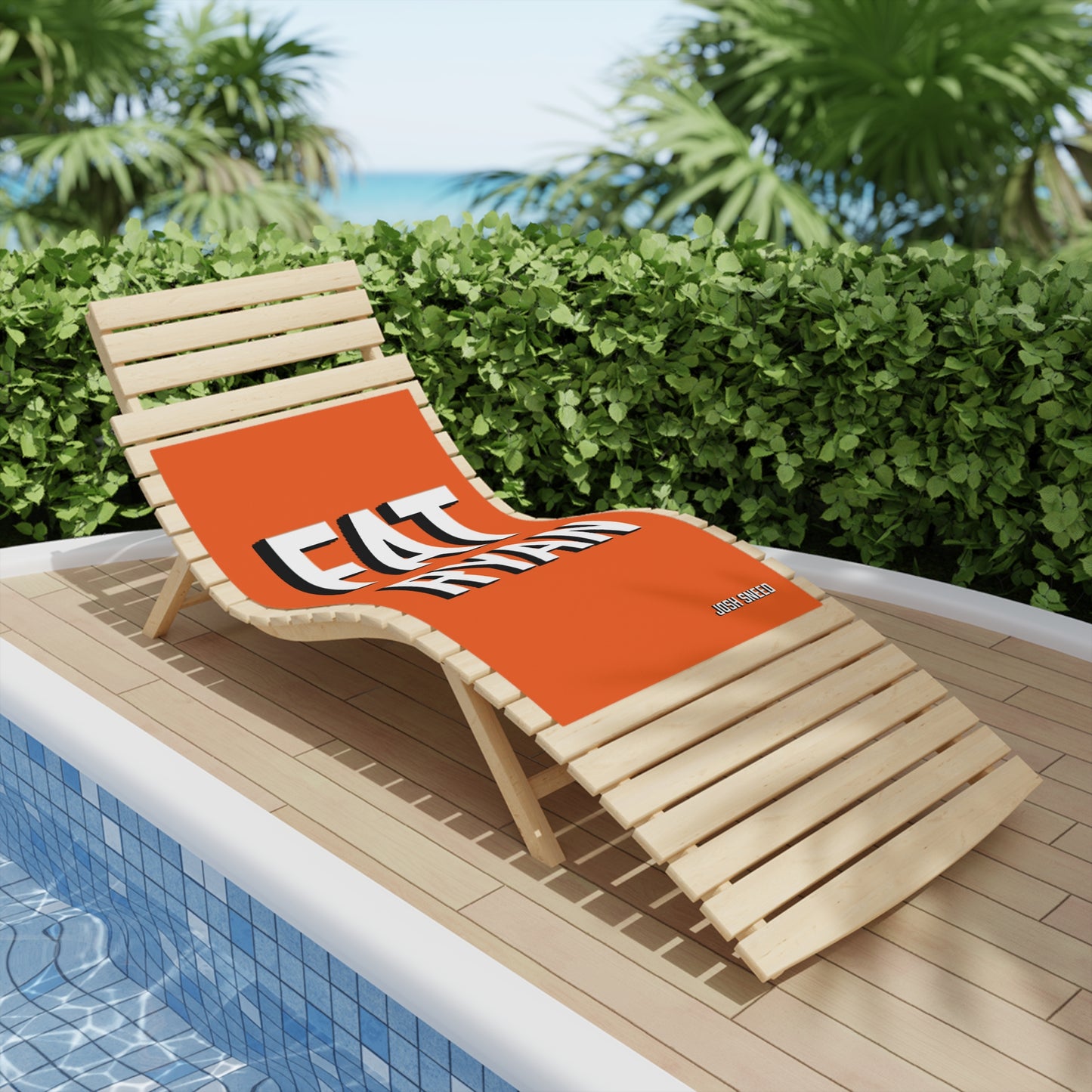 You + The Pool + Fat Ryan beach towel options