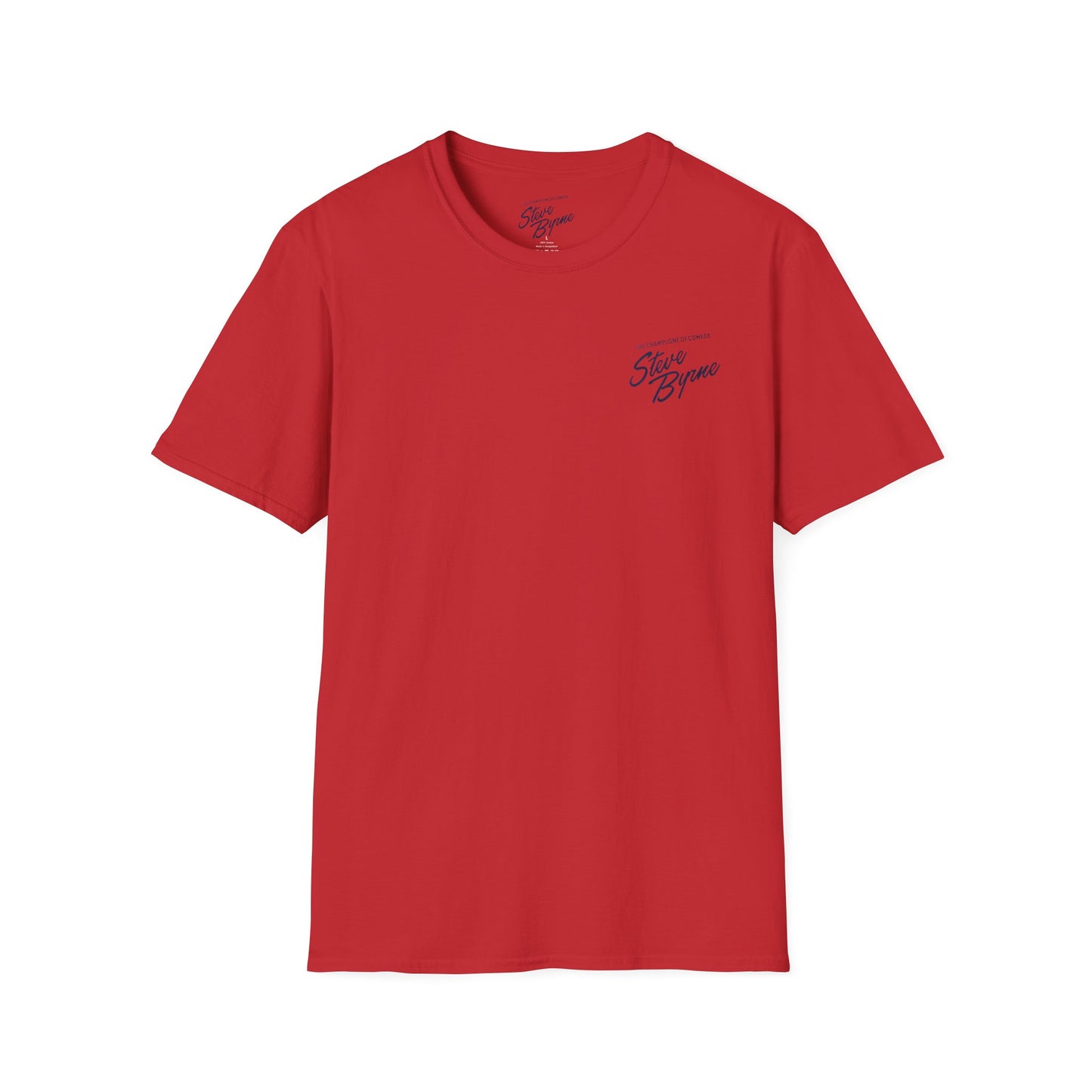 Steve Byrne Comedy Special Violent Moderate Official T-Shirt | Unisex Softstyle Tee, Gift for Comedy Lovers, Funny T-Shirt for Shows, Unique Casual Wear