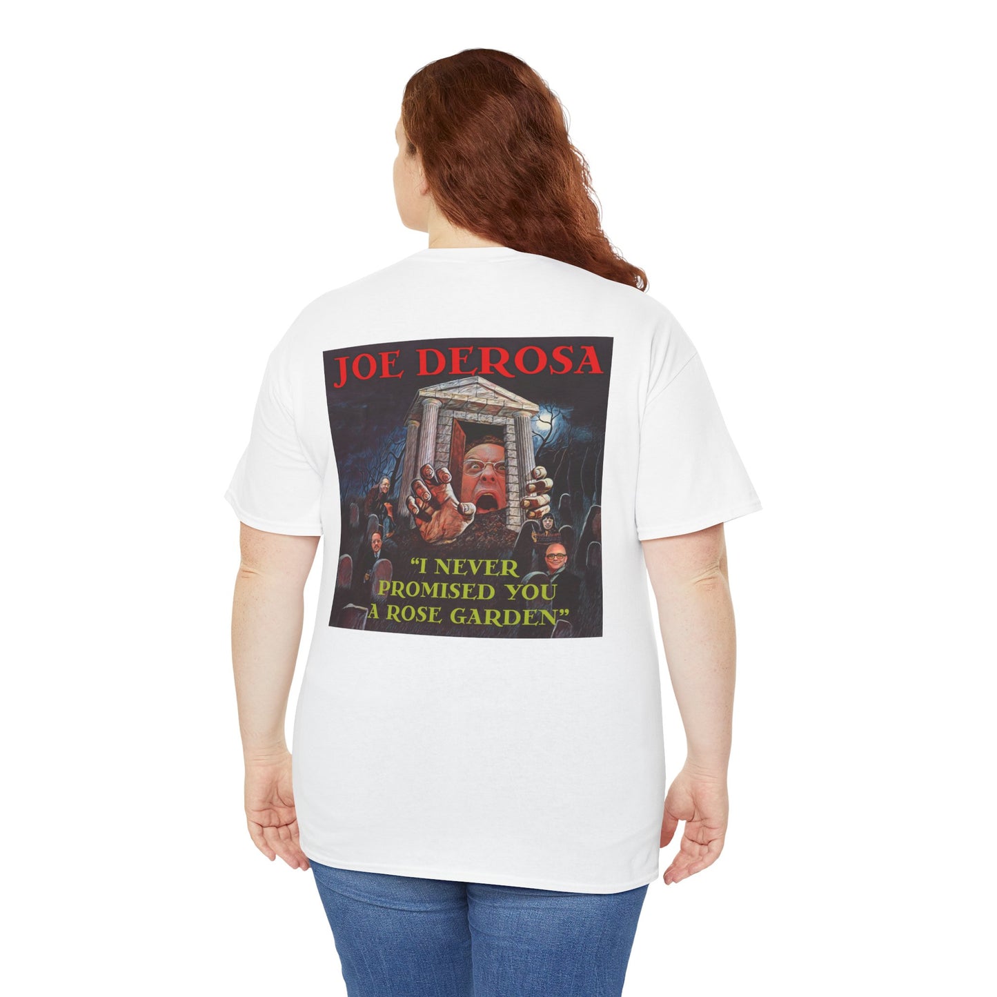Joe DeRosa Unisex Heavy Cotton Tee, Humor Apparel