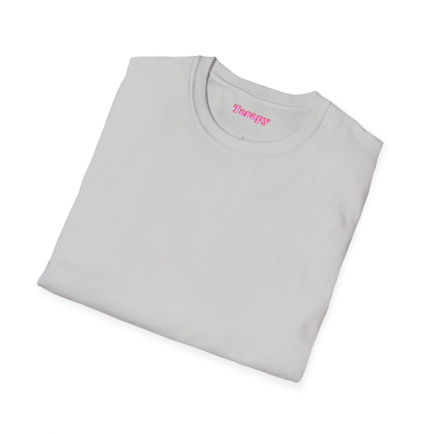 Katie Boyles Terapy Vibes Unisex Softstyle T-Shirt - Self-Care Reminder, Fun Summer Tee, Relaxation Apparel