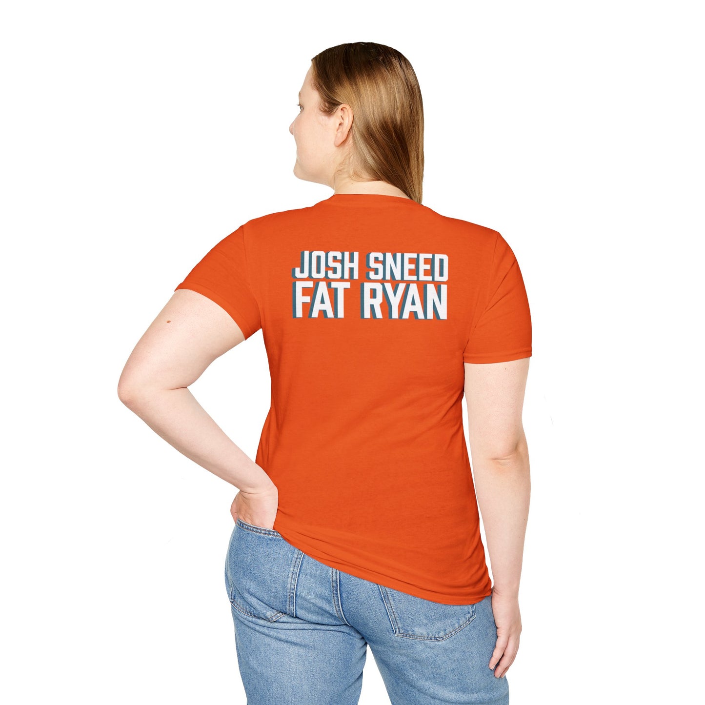 Josh Sneed's Fat Ryan Comedy T-Shirt, Unisex Softstyle T-Shirt, Casual Wear