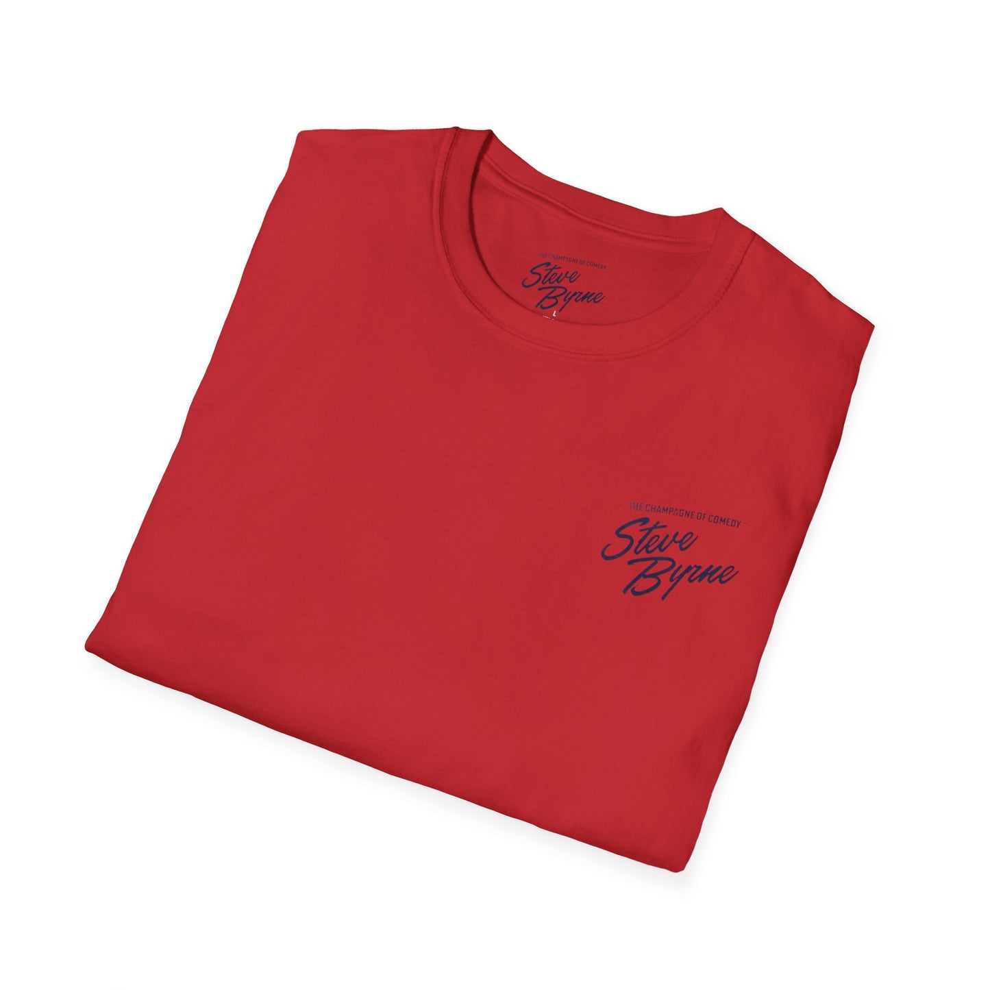 Steve Byrne Comedy Special Violent Moderate Official T-Shirt | Unisex Softstyle Tee, Gift for Comedy Lovers, Funny T-Shirt for Shows, Unique Casual Wear