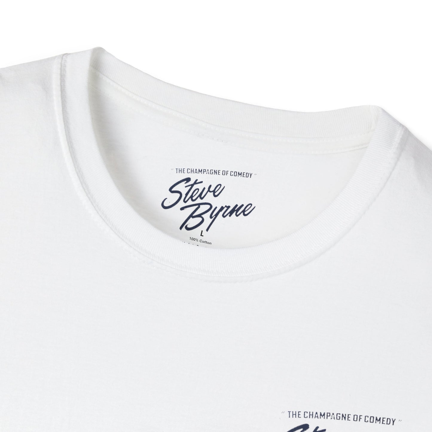 Steve Byrne Comedy Special Violent Moderate Official T-Shirt | Unisex Softstyle Tee, Gift for Comedy Lovers, Funny T-Shirt for Shows, Unique Casual Wear