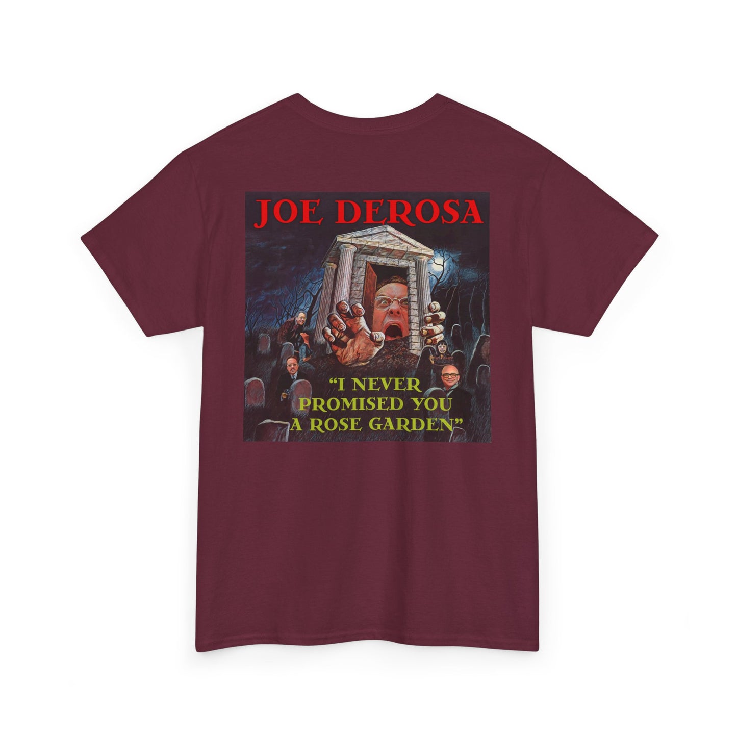 Joe DeRosa Unisex Heavy Cotton Tee, Humor Apparel