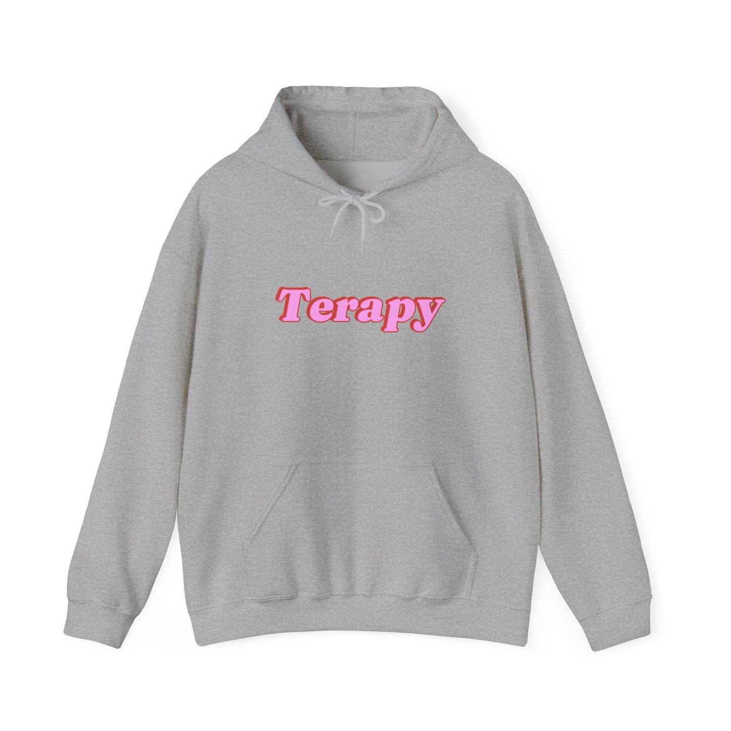 Katie Boyle's Terapy Hoodie - Cozy Unisex Sweatshirt, Self-Care, Relaxation, Comfort Wear, Chill Vibes