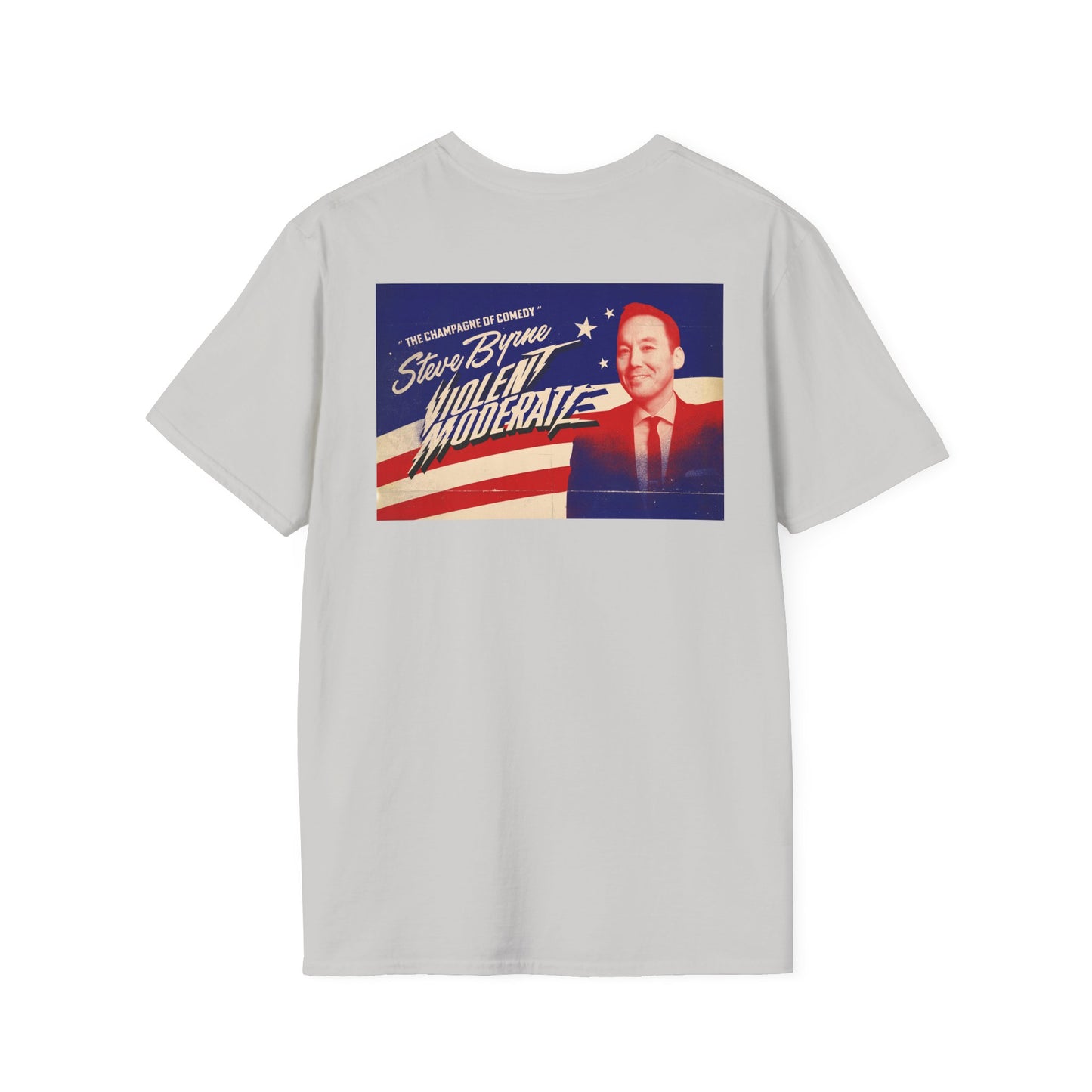 Steve Byrne Official T-Shirt | Unisex Softstyle Tee, Gift for Comedy Lovers, Funny T-Shirt for Shows, Unique Casual Wear