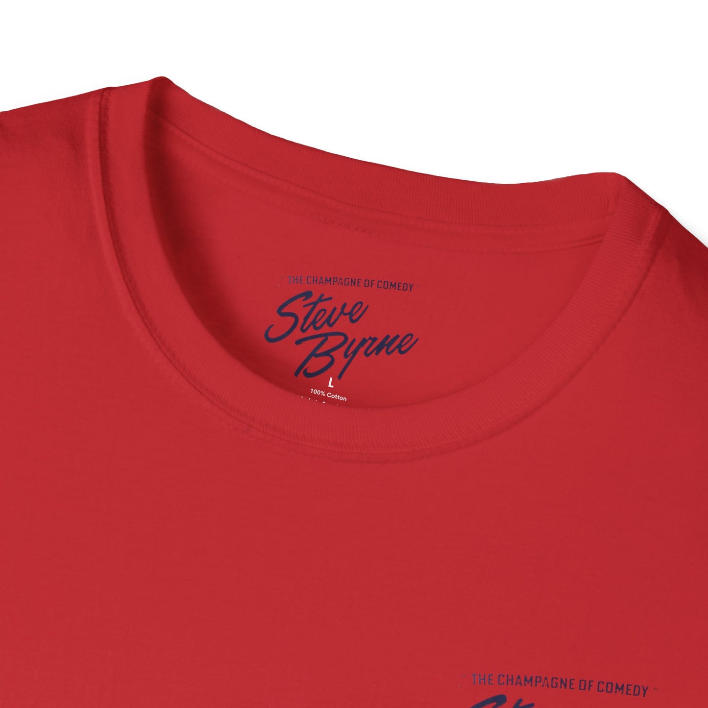 Steve Byrne Comedy Special Violent Moderate Official T-Shirt | Unisex Softstyle Tee, Gift for Comedy Lovers, Funny T-Shirt for Shows, Unique Casual Wear