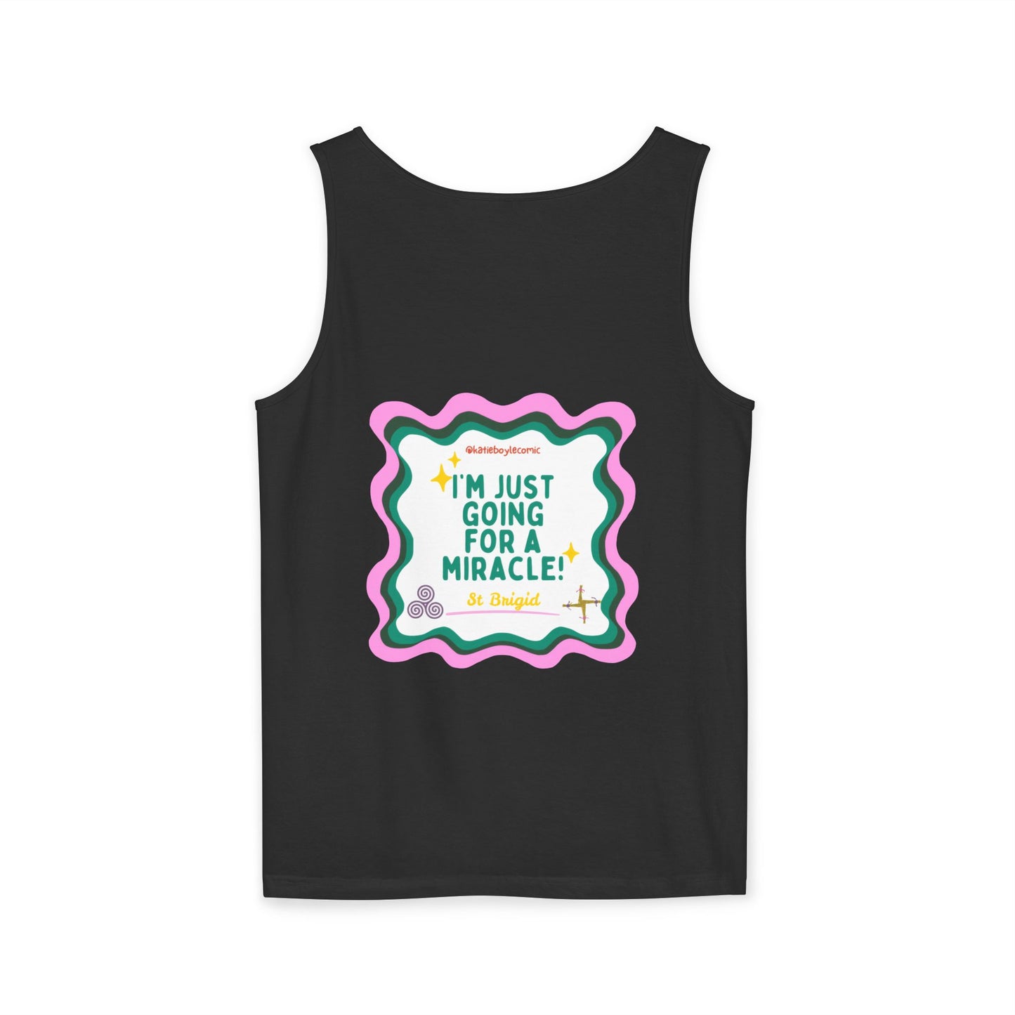 Katie Boyle | Unisex Garment-Dyed Tank Top | Graphic Tee, Relaxed Summer Wear, Gift for Friends, Casual Outfit, Beach Day Essential