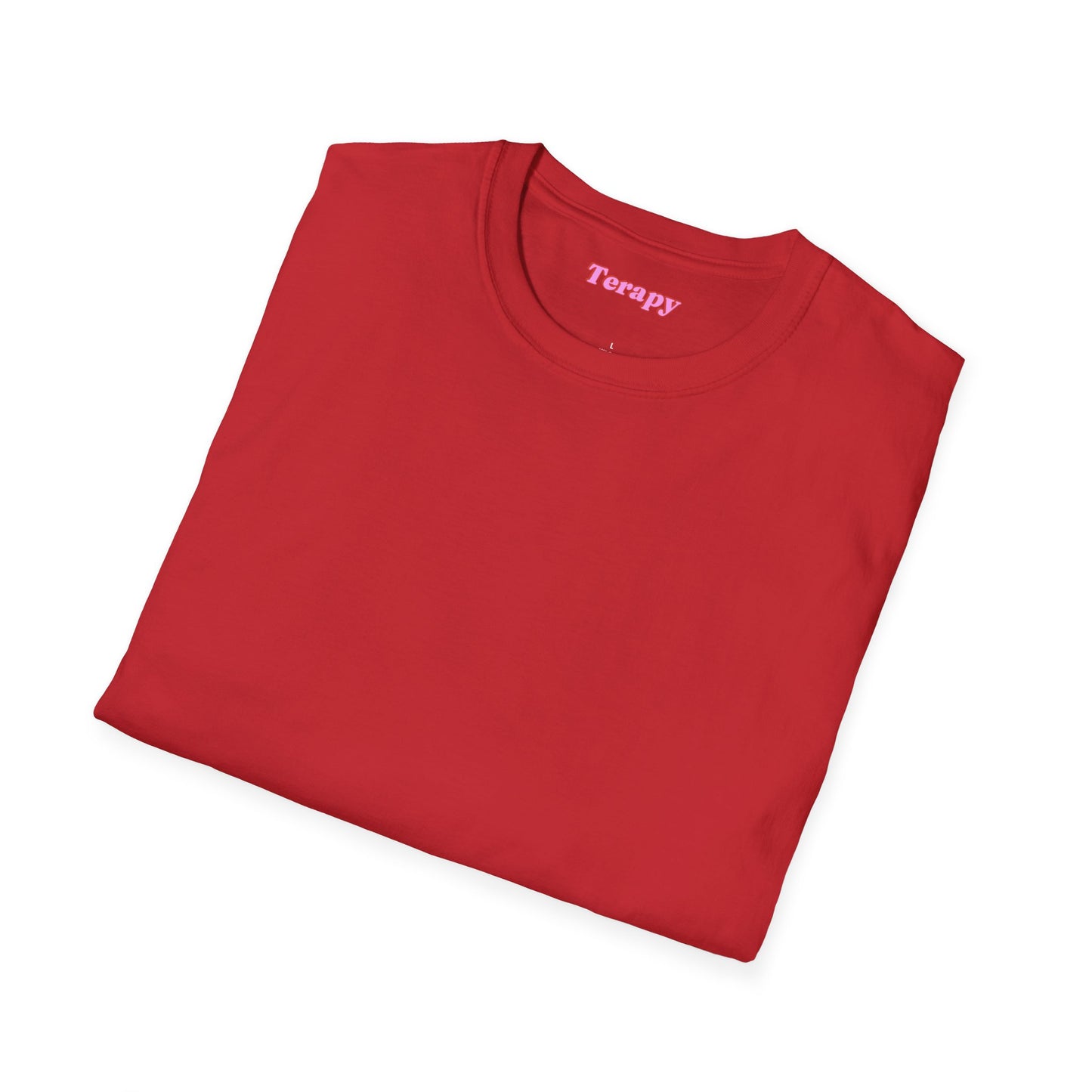 Katie Boyles Terapy Vibes Unisex Softstyle T-Shirt - Self-Care Reminder, Fun Summer Tee, Relaxation Apparel