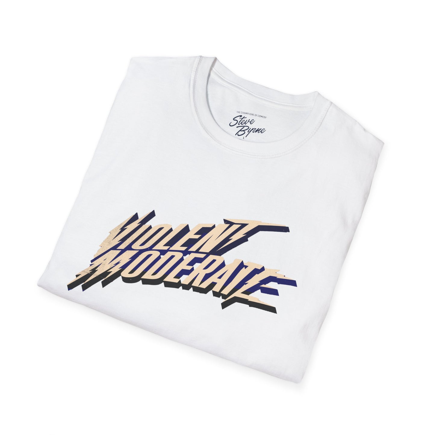 Steve Byrne Official T-Shirt | Unisex Softstyle Tee, Gift for Comedy Lovers, Funny T-Shirt for Shows, Unique Casual Wear