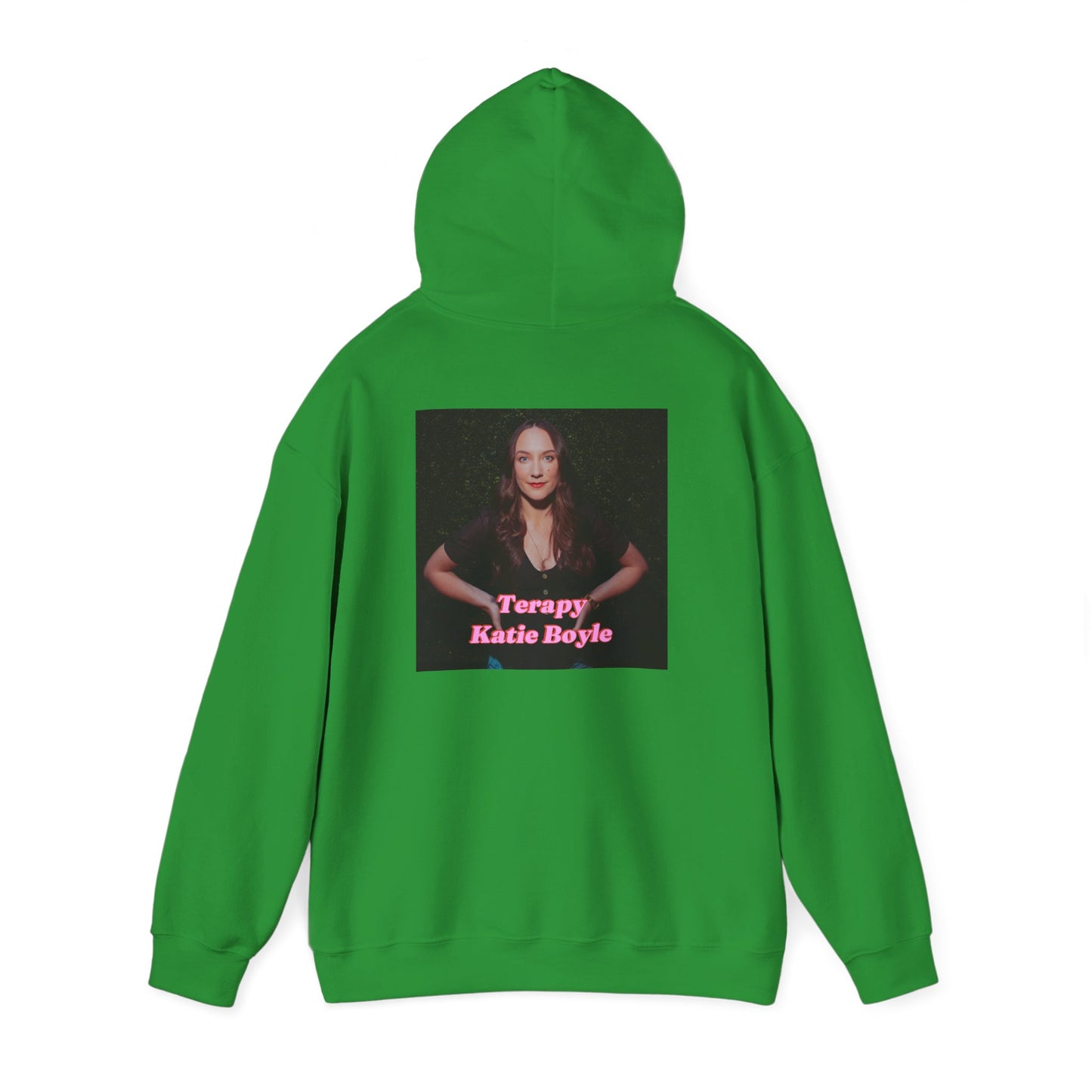 Katie Boyle's Terapy Hoodie - Cozy Unisex Sweatshirt, Self-Care, Relaxation, Comfort Wear, Chill Vibes
