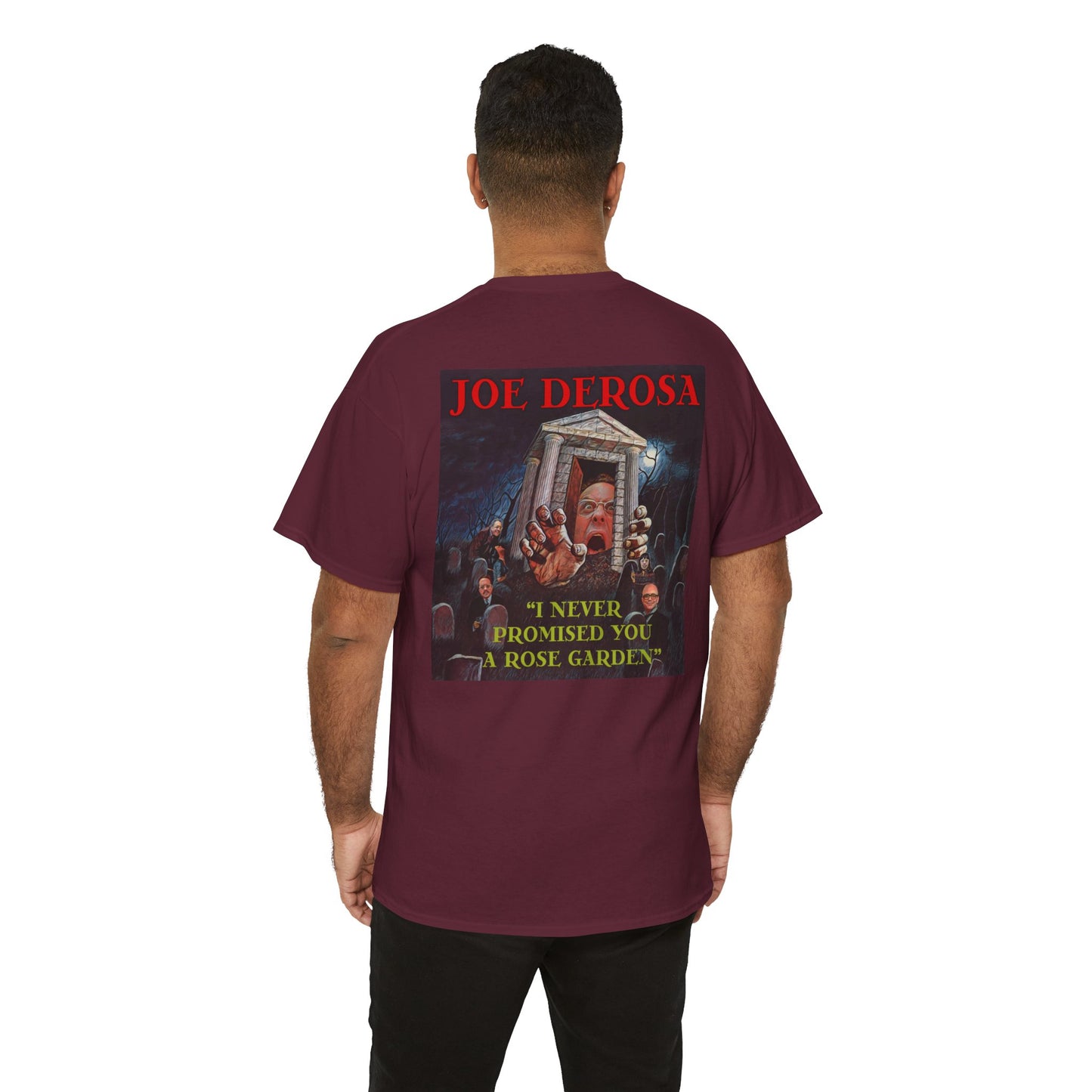 Joe DeRosa Unisex Heavy Cotton Tee, Humor Apparel