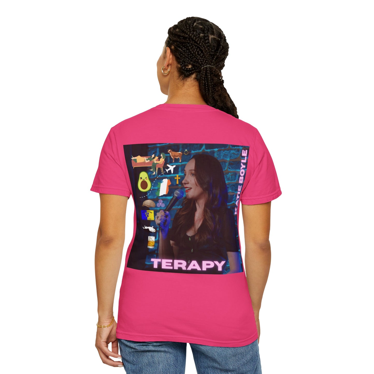Katie Boyle Terapy Show | Unisex T-shirt, Fun Graphic Tee, Casual Wear, Gift for Friends, Perfect for Events