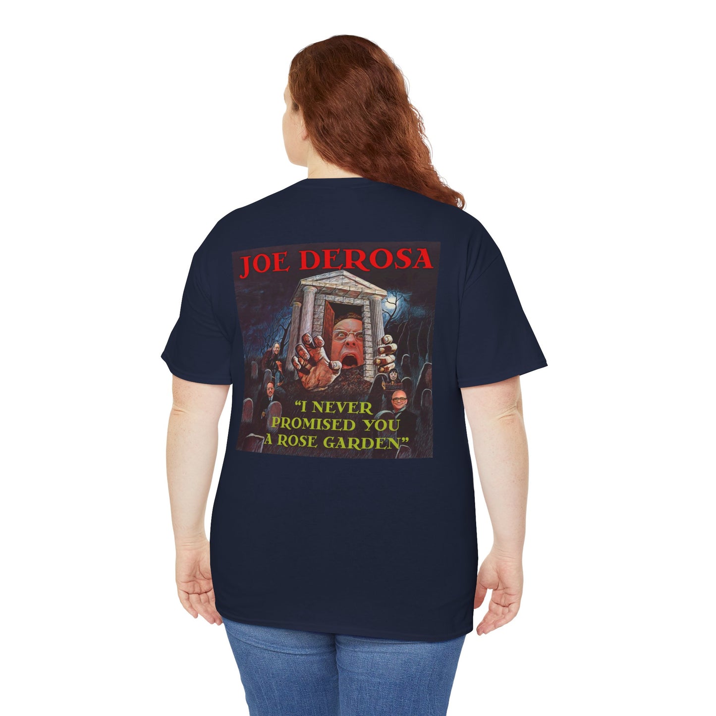 Joe DeRosa Unisex Heavy Cotton Tee, Humor Apparel