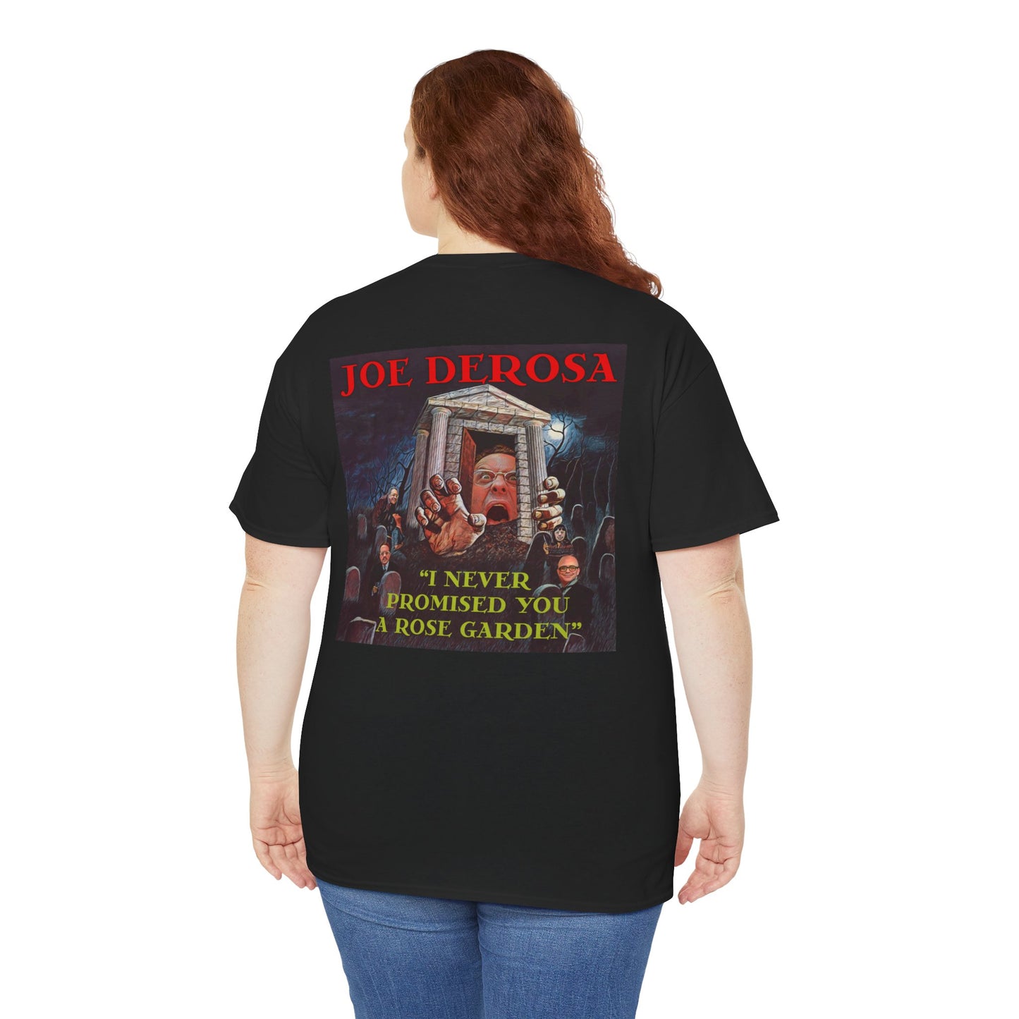 Joe DeRosa Unisex Heavy Cotton Tee, Humor Apparel