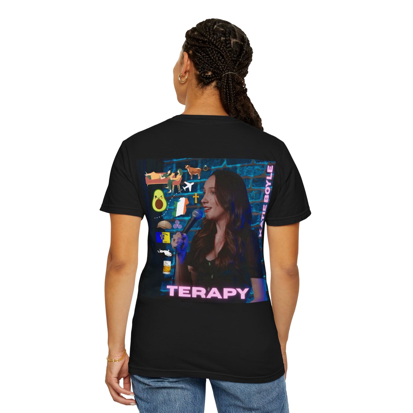 Katie Boyle Terapy Show | Unisex T-shirt, Fun Graphic Tee, Casual Wear, Gift for Friends, Perfect for Events
