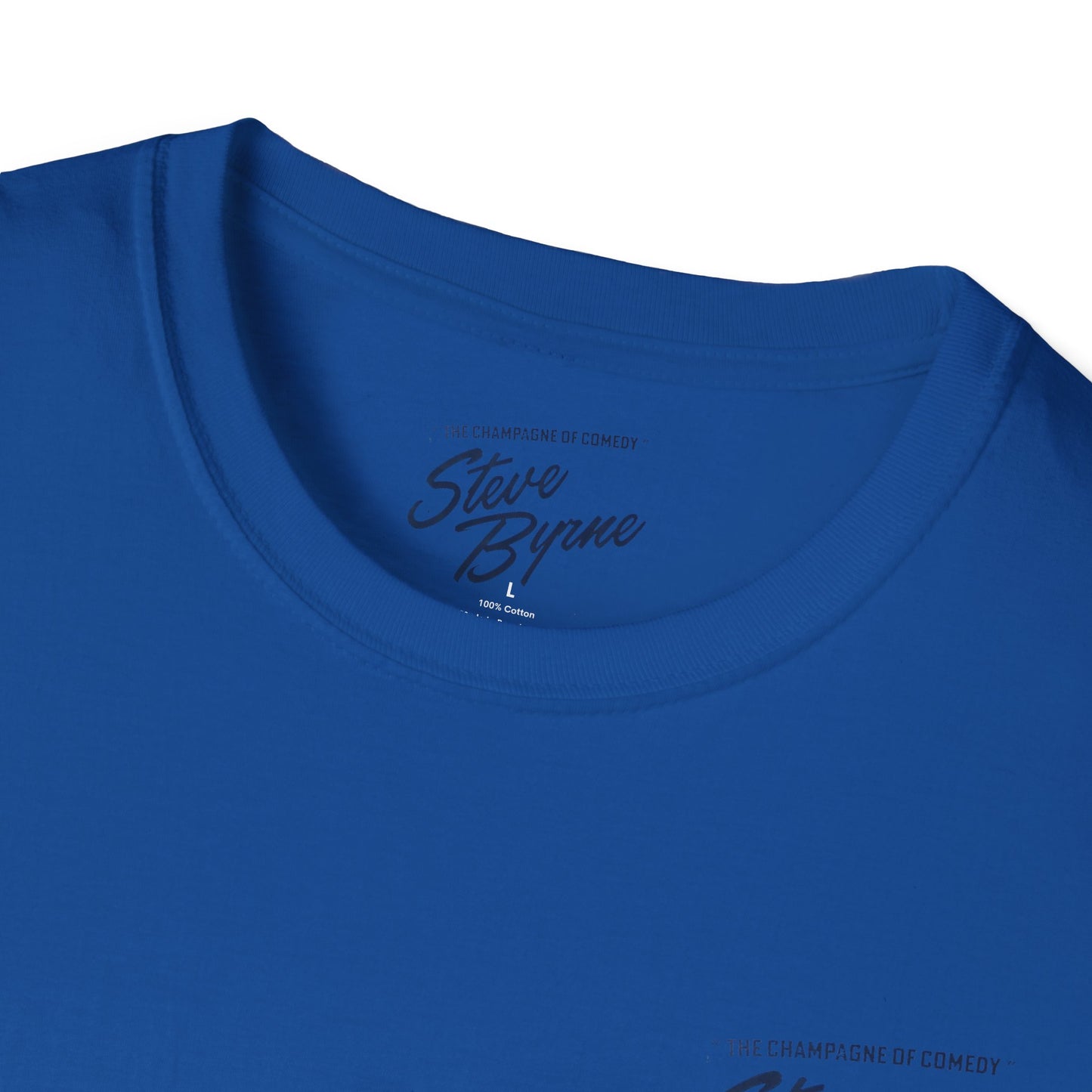 Steve Byrne Comedy Special Violent Moderate Official T-Shirt | Unisex Softstyle Tee, Gift for Comedy Lovers, Funny T-Shirt for Shows, Unique Casual Wear