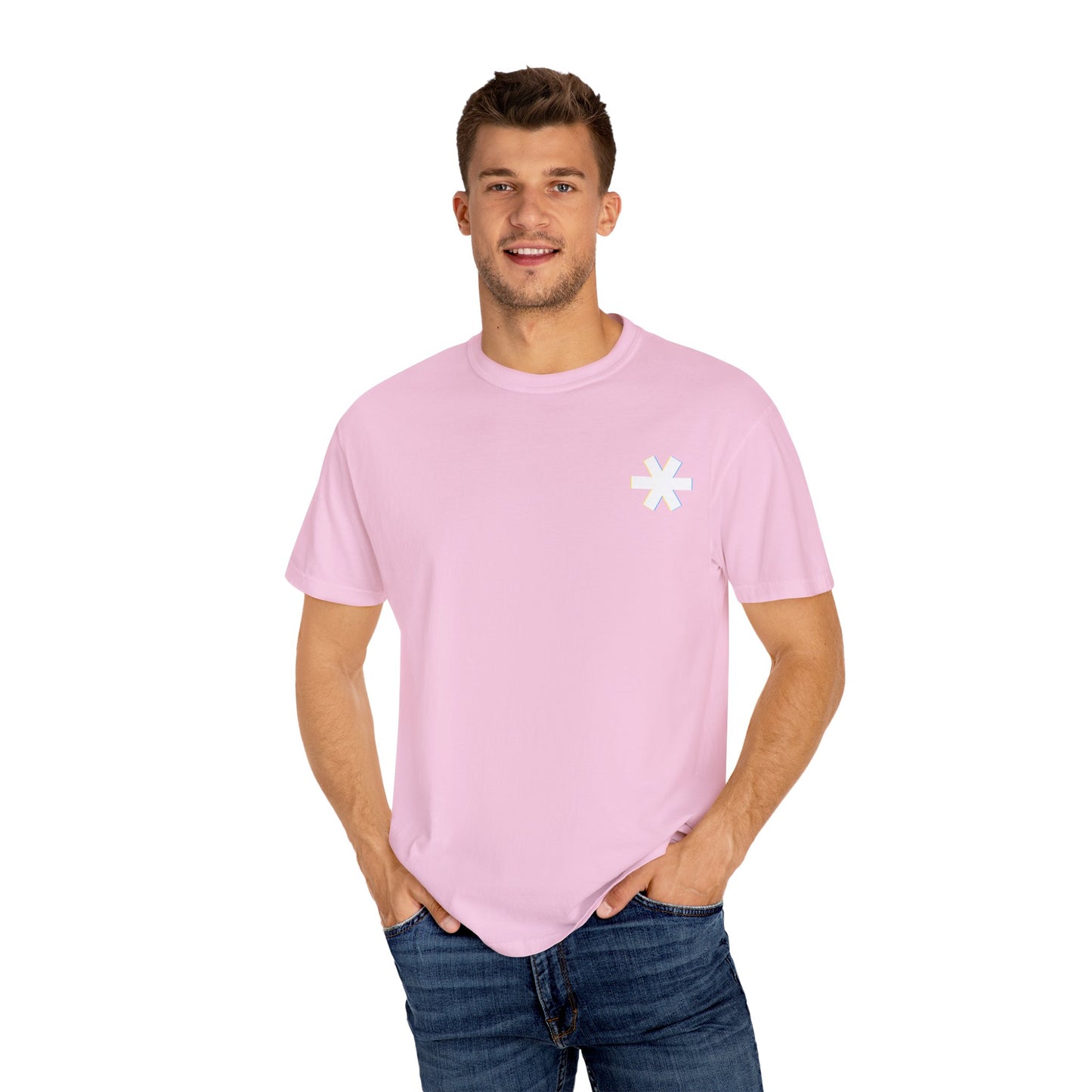 Garment-Dyed T-Shirt, Casual Wear, Beach Vibes, Relaxed Fit, Summer Essential, Everyday Style