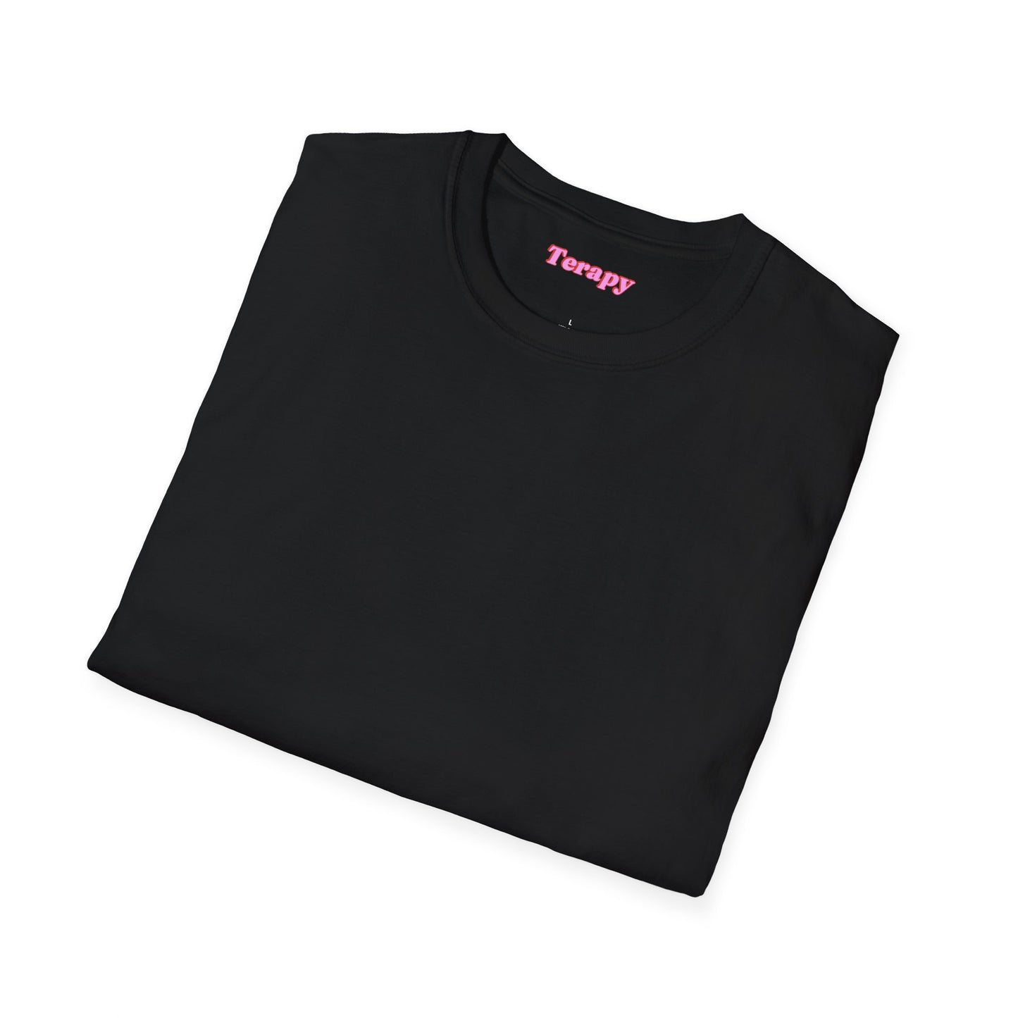 Katie Boyles Terapy Vibes Unisex Softstyle T-Shirt - Self-Care Reminder, Fun Summer Tee, Relaxation Apparel
