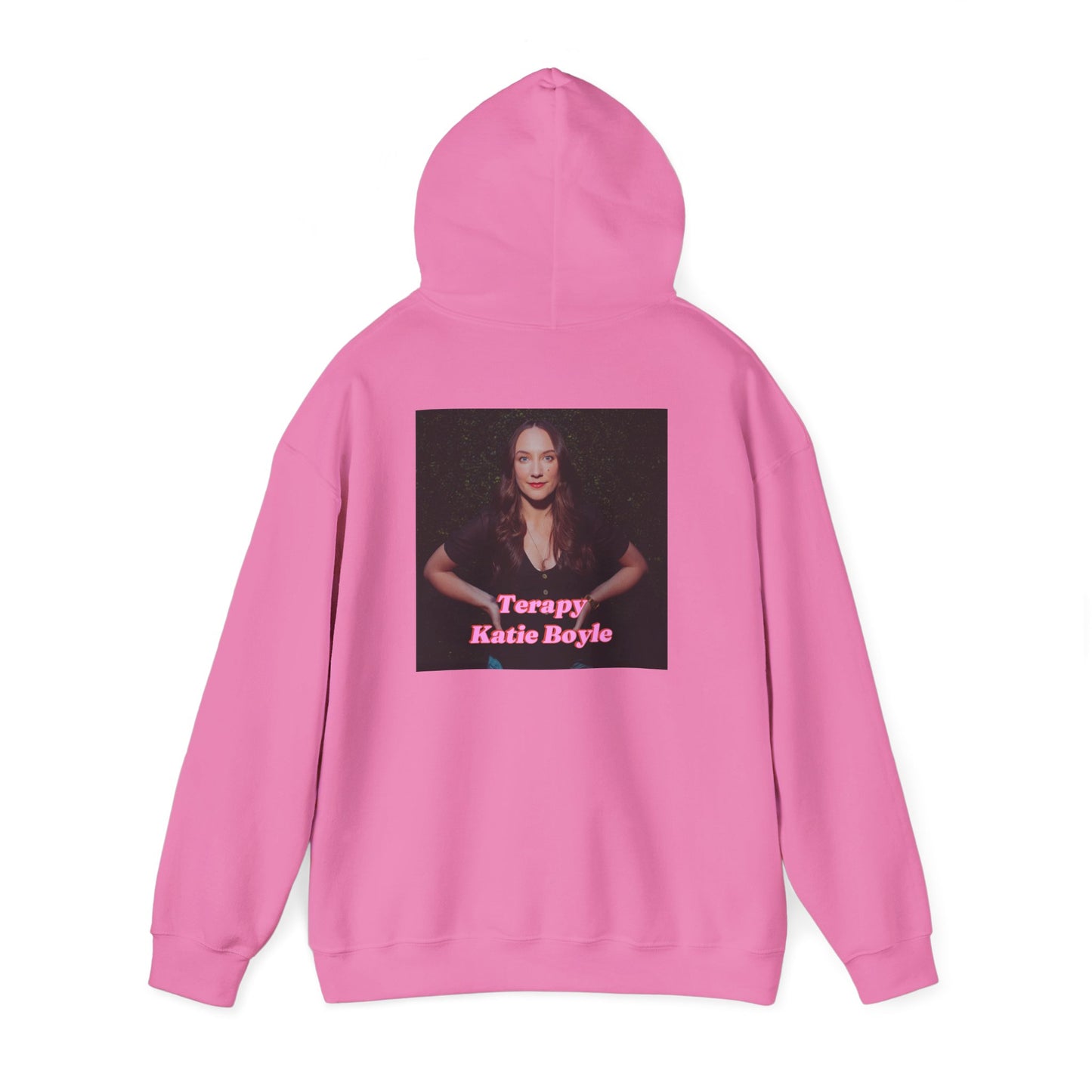 Katie Boyle's Terapy Hoodie - Cozy Unisex Sweatshirt, Self-Care, Relaxation, Comfort Wear, Chill Vibes