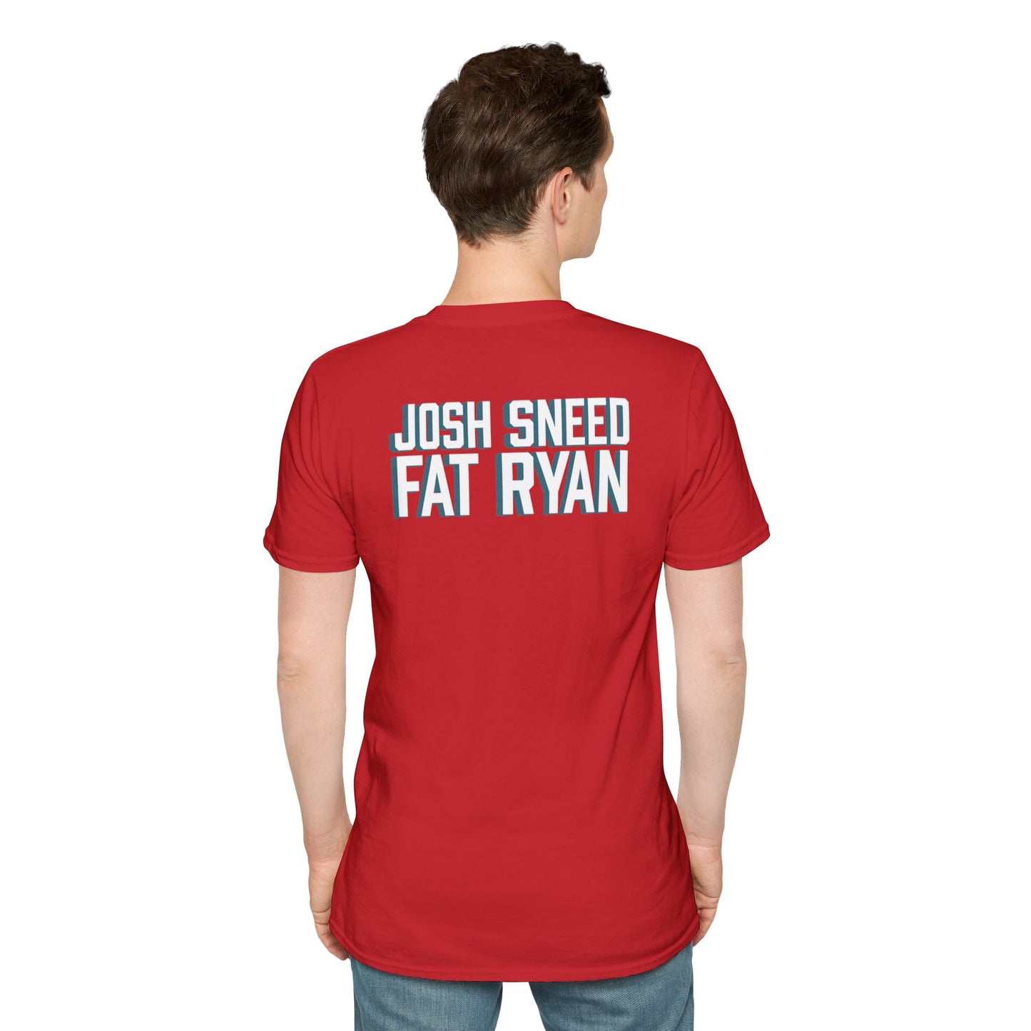 Josh Sneed's Fat Ryan Comedy T-Shirt, Unisex Softstyle T-Shirt, Casual Wear