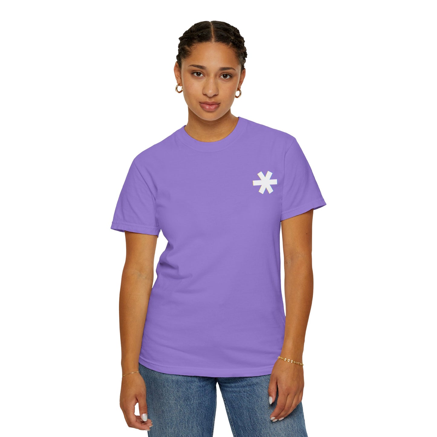 Garment-Dyed T-Shirt, Casual Wear, Beach Vibes, Relaxed Fit, Summer Essential, Everyday Style