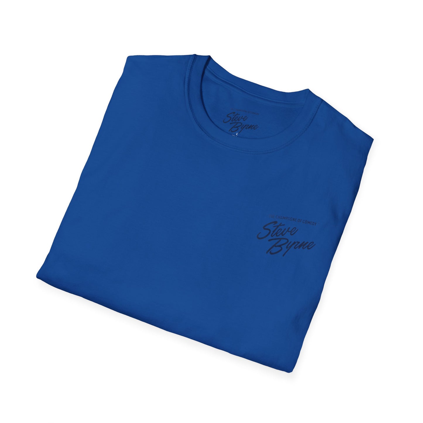 Steve Byrne Comedy Special Violent Moderate Official T-Shirt | Unisex Softstyle Tee, Gift for Comedy Lovers, Funny T-Shirt for Shows, Unique Casual Wear