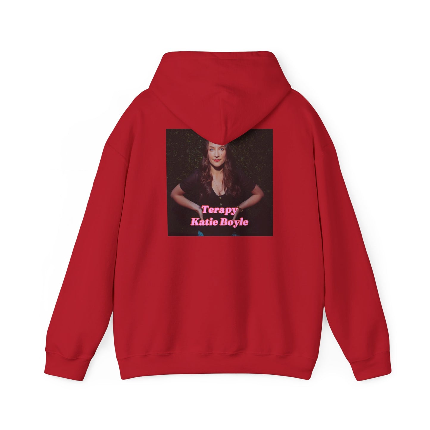Katie Boyle's Terapy Hoodie - Cozy Unisex Sweatshirt, Self-Care, Relaxation, Comfort Wear, Chill Vibes