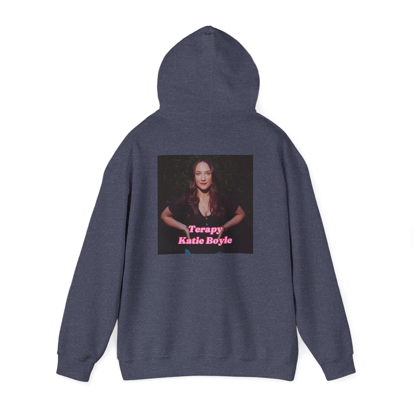 Katie Boyle's Terapy Hoodie - Cozy Unisex Sweatshirt, Self-Care, Relaxation, Comfort Wear, Chill Vibes