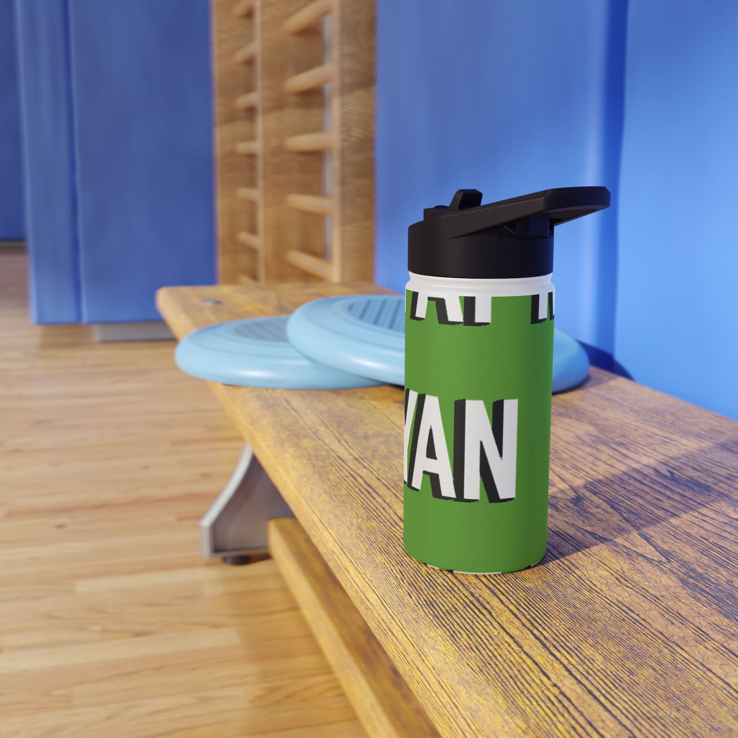 Stay hydrated this summer with the official "Fat Ryan" Green Stainless Steel Water Bottle and Eco-Friendly Travel Mug.