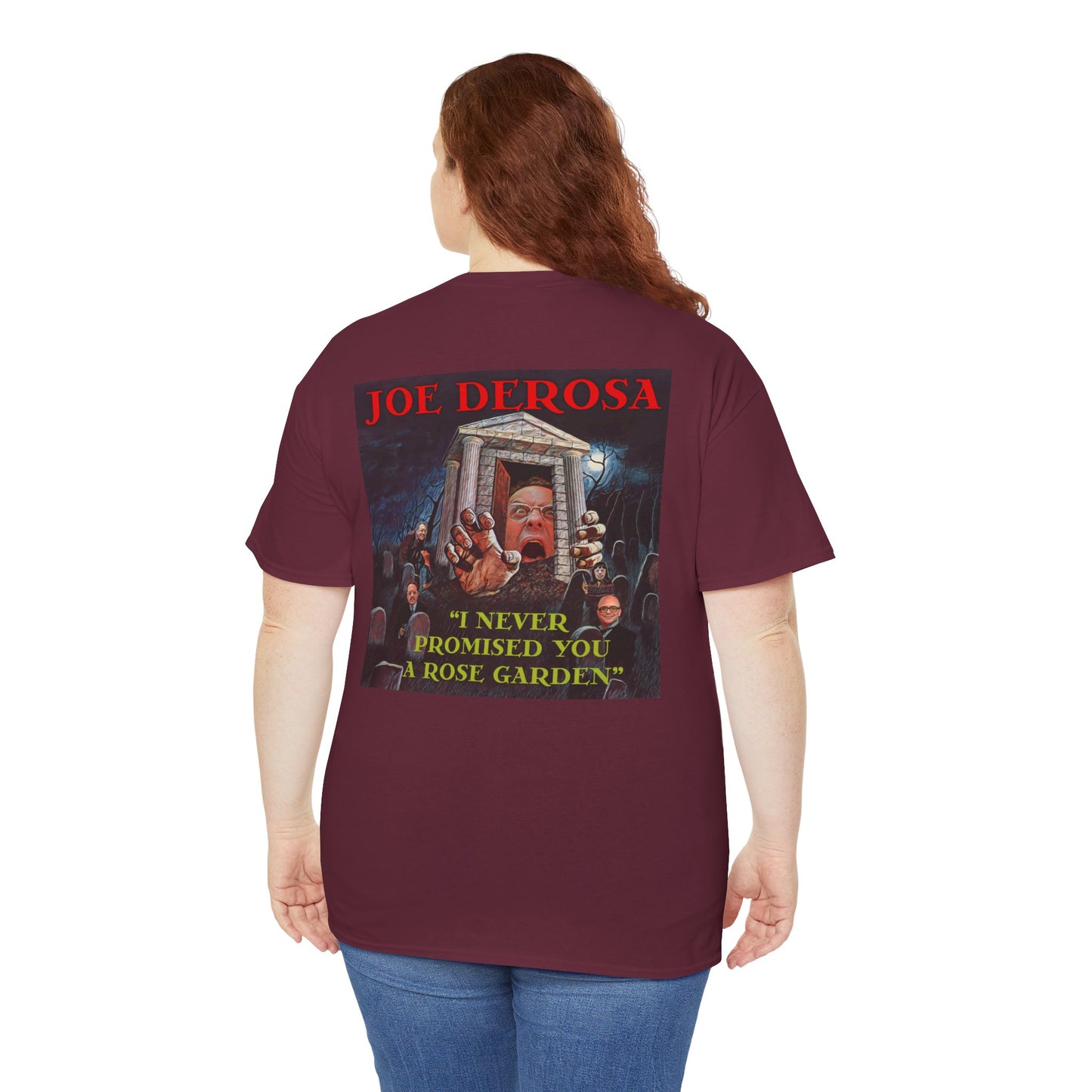 Joe DeRosa Unisex Heavy Cotton Tee, Humor Apparel
